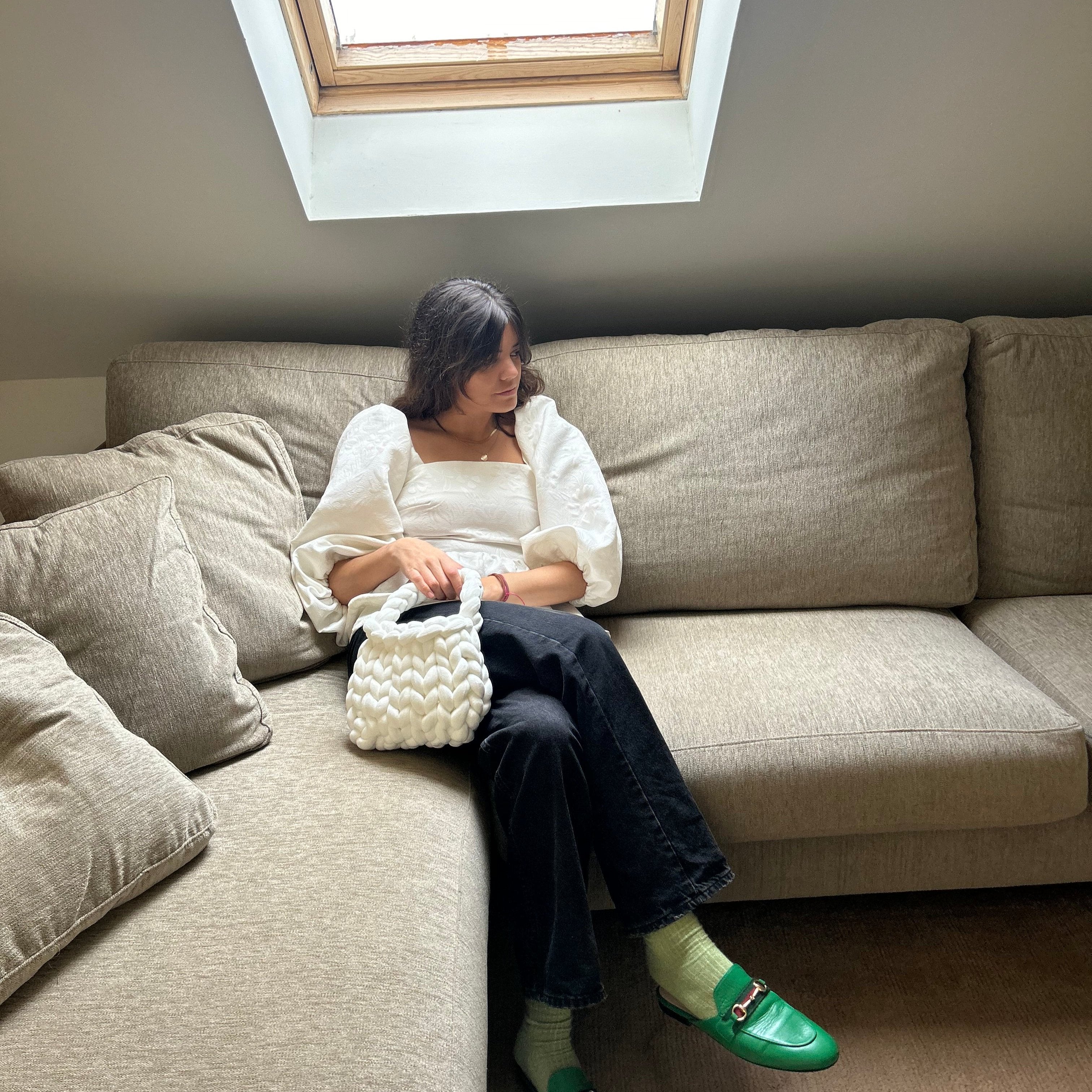 Chunky - Terciopelo blanco