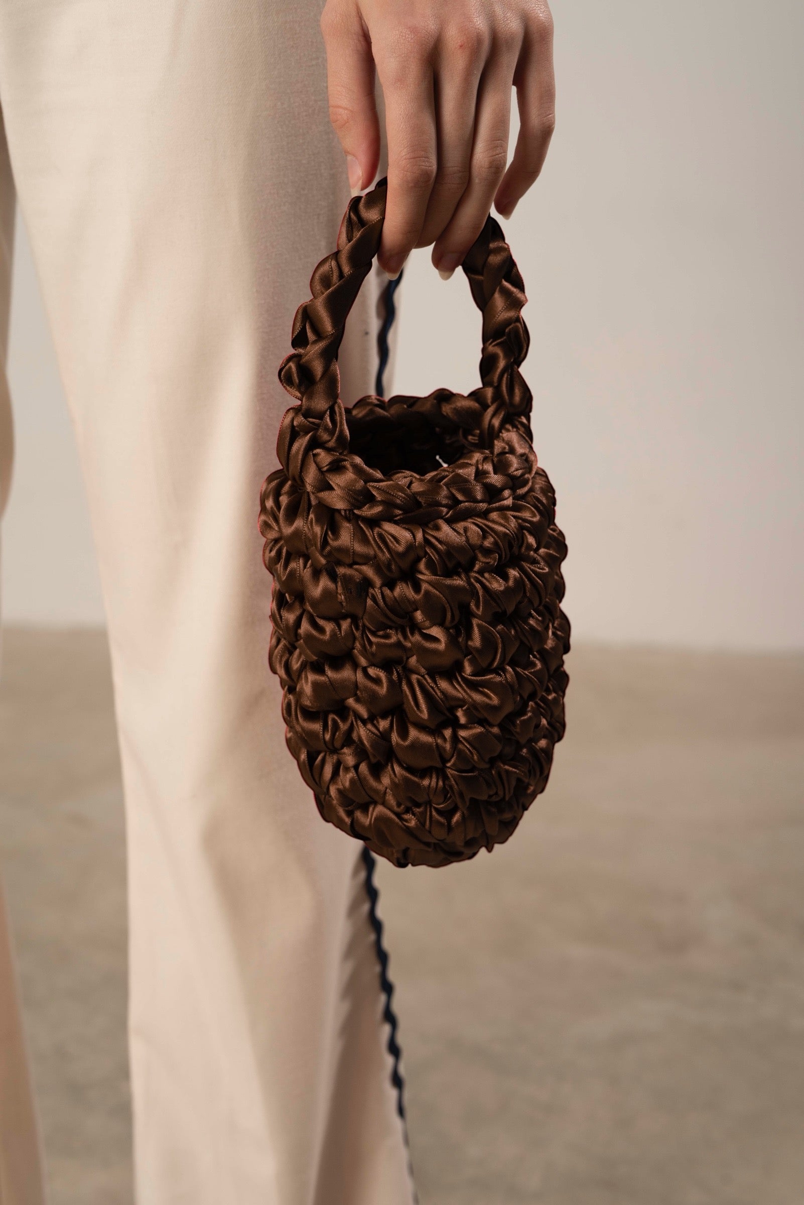 Bombonera - Raso Chocolate 