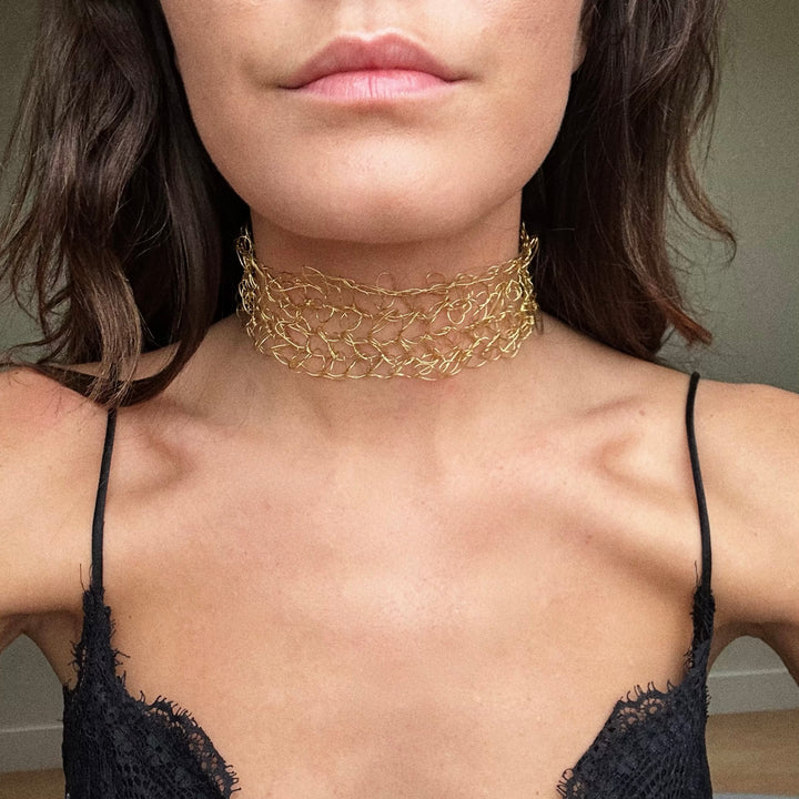 Double Choker - Gold