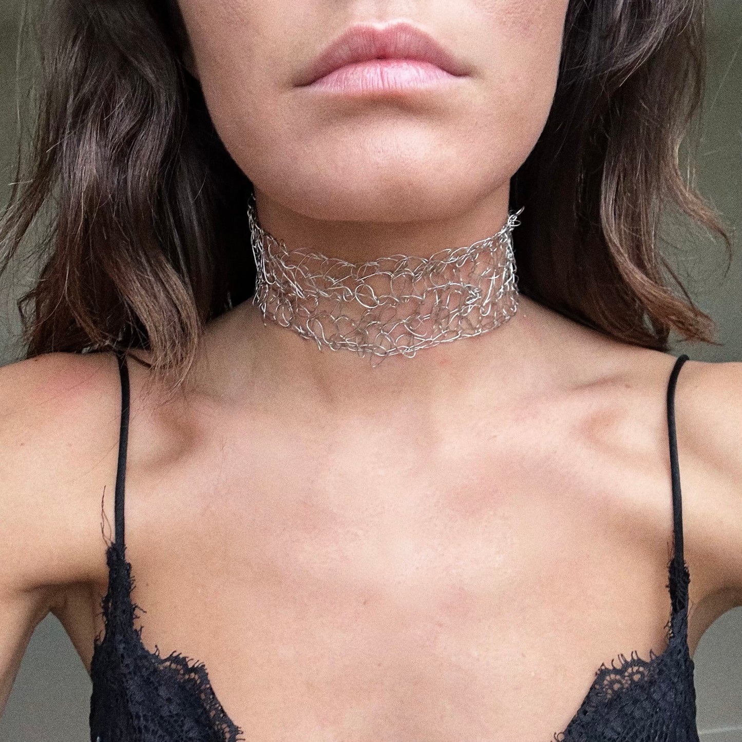 Choker 002 Plata