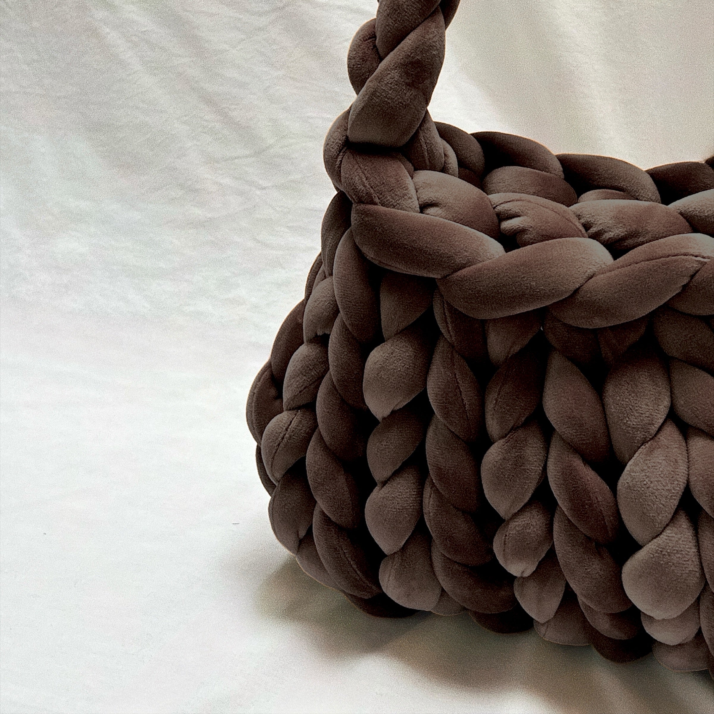 Grueso - Marrón terciopelo