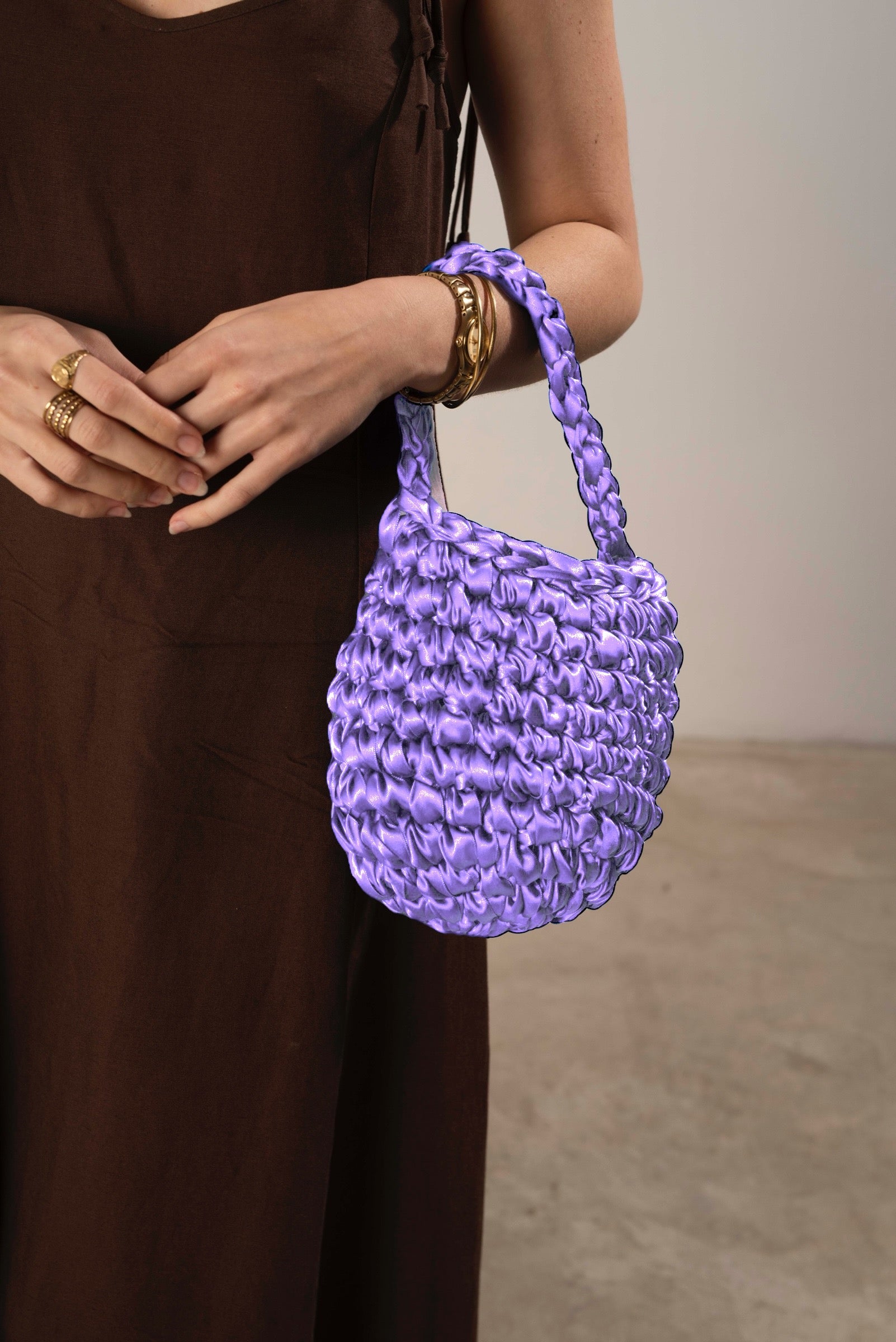 Bombonera - Lila satinado