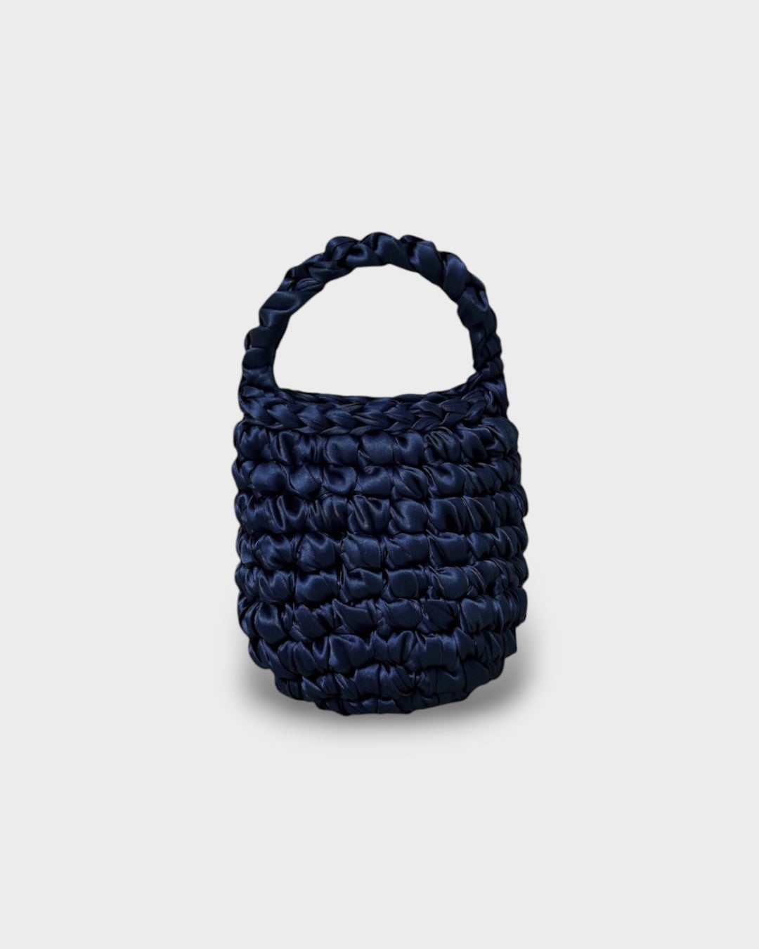 Bombonera - Satén Azul Marino