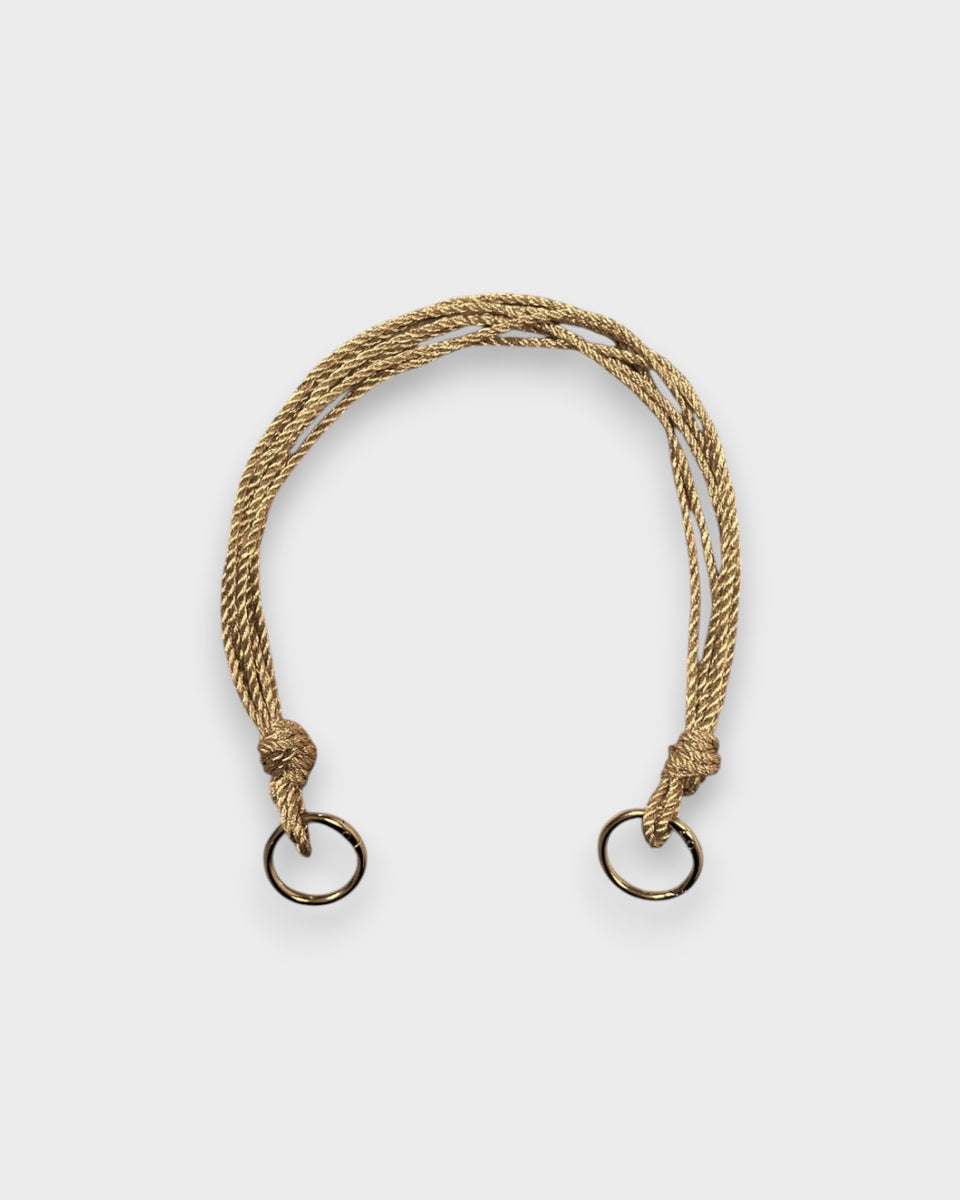 Our metallic mini strap, handmade in Spain with recycled materials ...