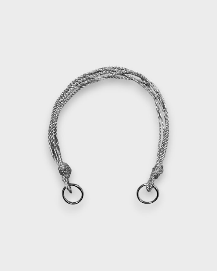 Mini Strap - Metallic Silver