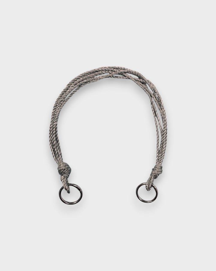 Mini Strap - Metallic Platinum