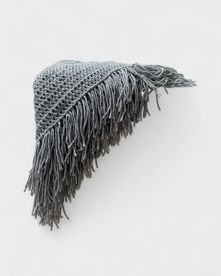 Merino Shawl -  Gray