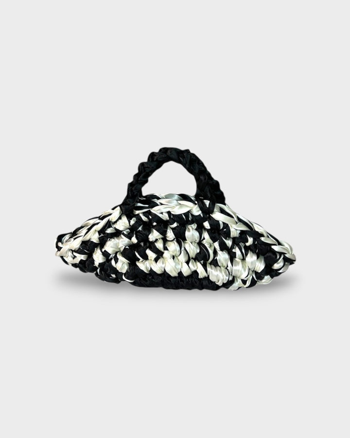 Basket - Satin Black & White