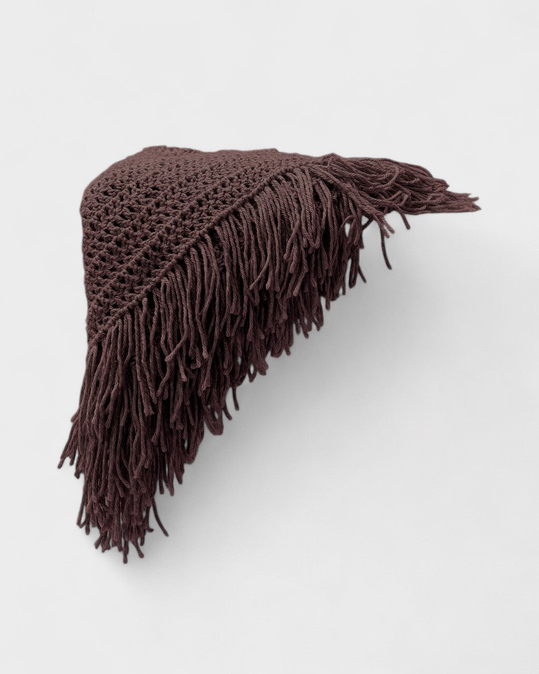 Merino Shawl -  Chocolate