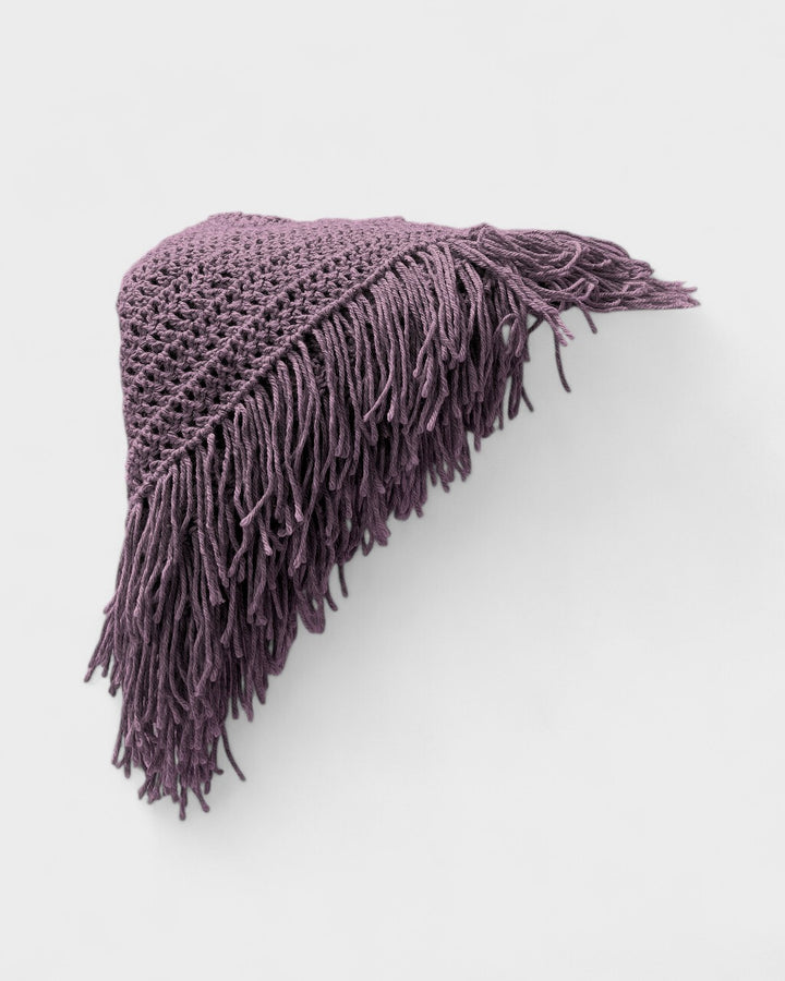 Merino Shawl -  Mauve