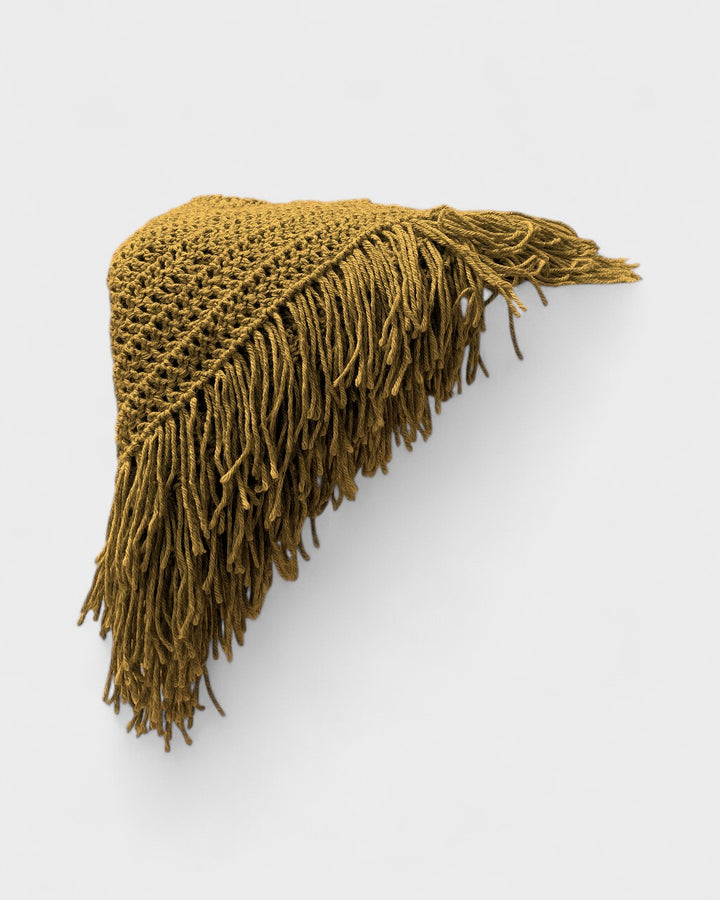 Merino Shawl -  Mustard